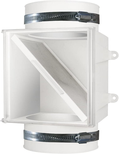Dundas Jafine PCLT4WZW Dryer Duct Lint Trap, 1-Pack
