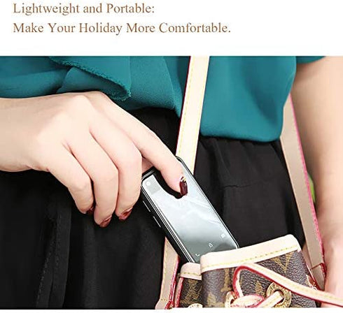 Sudroid Mini Smartphone,Child Phone SOYES The World's Smallest Cell Phone 2.5 Inch Android Small Phone Quad Core 1G+8G 5.0MP Dual SIM High Definition Mini Phones Unlocked 3G Mobile Phone (Black)