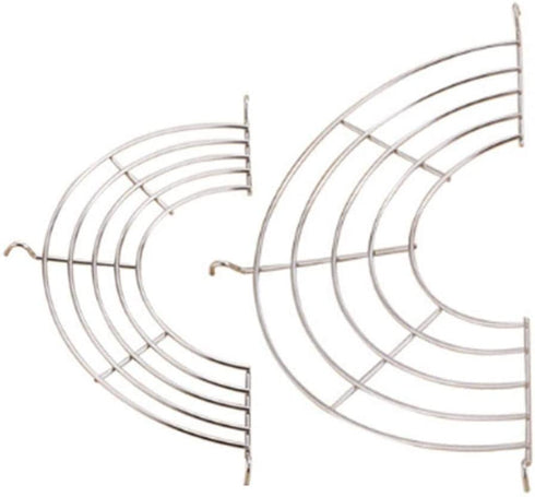 Oil Strainers Shelfs for Frying Pan, Stainless Steel Kitchen Wok Frying Pan Shelfs Food Cooling Rack(Large)