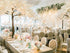 MEHELANY Artificial Wisteria Flower Garland 12Pcs 45Feet Fake Wisteria Flower Vine with Greey Leaves Hanging Silk Flower Garland for Home Decor Wedding Arch Backdrop Decor (Cream, 12) ¦ ¦