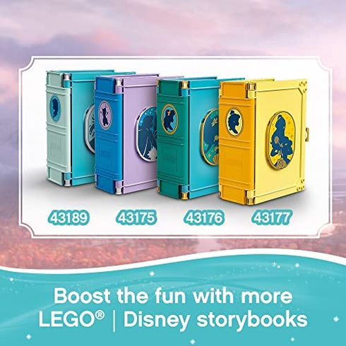 LEGO Disney Princess Elsa and The Nokk Storybook Adventures 43189 Building Toy Set for Kids, Girls, and Boys Ages 5+ (125 Pieces)
