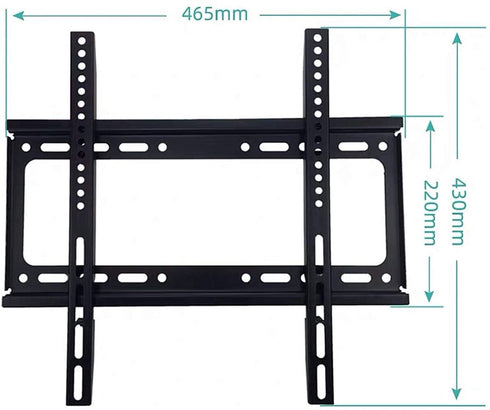 SamIdea Universal TV Wall Mount Bracket Fixed Flat Panel for 26-55" LCD LED Monitor TV Stand Holder (26"~55" Mount)