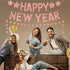 Rose Gold Glitter, Happy New Year Banner - No DIY, 2 Strings | Happy New Year Sign Happy New Year Decorations 2023 | New Years Eve Party Supplies 2023 | New Years Eve Banner, New Years Eve Decorations