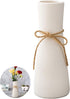 WEIDILIDU White Ceramic Vase Modern Home Decoration Porcelain Vase Vase Matte White Design (weidi-716 White)