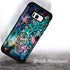 Hocase Galaxy S8 Case, Heavy Duty Protection Shock Absorbing Silicone Rubber Bumper+Hard Plastic Shell Hybrid Dual Layer Protective Case for Samsung Galaxy S8 (SM-G950U) 5.8" 2017 - Mandala in Galaxy