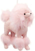 Kurt Adler Plush Pink Poodle Christmas Tree Ornament C4823