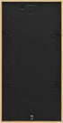 Frametory, 7x14 Gold Picture Frame - Fits 3 - 4x6 Photos, Aluminum Metal Molding - Three Opening Ivory Mat - Wall Display - Great for Vacation, Holiday, Graduation Prints (Gold)