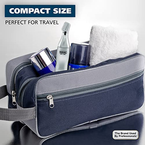 Wahl Men’s Nose Hair Trimmer, for Eyebrows, Nose & Ear Hair, No Pull, No Snag Guarantee, Battery Included - Model 5545-400