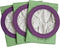 CF Clean Fairy 10pack micro vacuum bags Compatible with Coachvac Megavac Replacement for Proteam 10 Qt. 100331 bag size 18 inch long, 7 inch wide