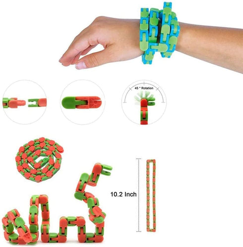 36 Pcs Sensory Fidget Toys Set, Stress Relief and Anti-Anxiety Tools for Kids and Adults, Carnival, Treasure Box Prizes Toys for Classroom, Pinata Goodie Bag Fillers, Christmas Stocking Stuffers