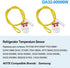 DA61-06796A Clip Drain Evaporator for Sam-sung Refrigerator Defrost Drain Clip AP5579885,with Defrost Temp Sensor DA32-0006W,Refrigerator Defrost Sensor DA32-00006S