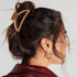 Canitor Hair Clips for Women 4Pcs Neutral Claw Clips Hair Clips for Thin Hair Medium Hair Clips Matte Claw Clips for Thin Hair Semicircle Hair Clips for Thick Hair Cute Small Hair Clips