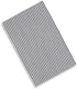 Cackleberry Home Black and White Ticking Stripe Kitchen Towels 18 x 28 Inches 100% Cotton Woven, Set of 3