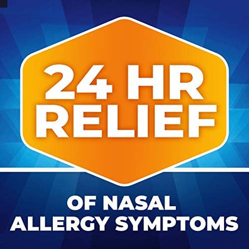 Nasacort Allergy 24HR Nasal Spray for Adults, Non-Drowsy & Alcohol-Free, 120 Sprays, 0.57 fl. oz.