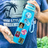 100 Pcs Volleyball Stickers,Volleyball Stickers Gifts,Volleyball Gifts for Teen Girls,Stickers for Water Bottles Rewards Decal Laptop Hydro Flask Water Bottle Car Computer Guitar Skateboard Luggage