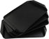 Vababa Black Plastic Fast Food Serving Trays, 4-Pack, 16.8-INCH x 12-INCH