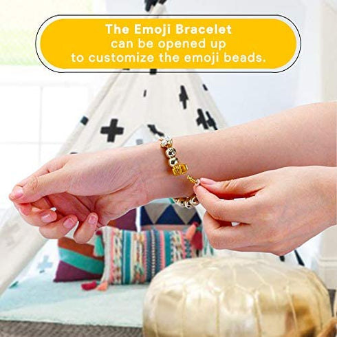 Big Mo's Toys Girls Gift - Emoji Charm Bracelet And Earrings Jewelry Set For Girls And Women
