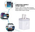 USB Wall Charger, FiveBox 2Pack Dual Port 2.1Amp Fast Wall Charger Brick Base Adapter Charging Block Charger Cube Plug Charger Box for iPhone 14 13 12 11 Pro X 6 6S 7 8 Plus, iPad, Samsung, Android
