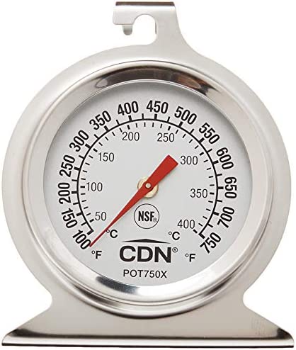 CDN POT750X ProcAccurate High Heat Oven Thermometer