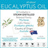 artnaturals 100% Pure Eucalyptus Essential Oil - (.5 Fl Oz / 15ml) - Undiluted Therapeutic Grade Fragrance - Soothe Calm and Humidify - for Aromatherapy Diffuser, Steam Room, Suana, HUmidifier