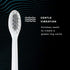 Gleem Battery Power Electric Toothbrush with Travel Case, Soft Bristles, White