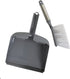 Evriholder Sophisti-Clean Stainless Steel Dustpan and Brush, Silver