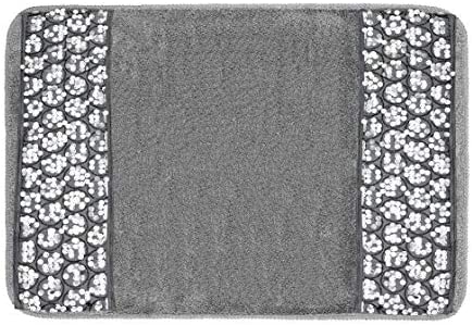 Popular Bath 230819 , Silver Sinatra, Bath Rug