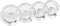Jillmo Easy Grip Fermentation Weight- 4 Pack of Glass Weights for Wide Mouth Mason Jars