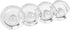 Jillmo Easy Grip Fermentation Weight- 4 Pack of Glass Weights for Wide Mouth Mason Jars