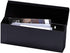 Gibraltar Mailboxes Townhouse Small Capacity Galvanized Steel Black, Wall-Mount Mailbox, THHB0001