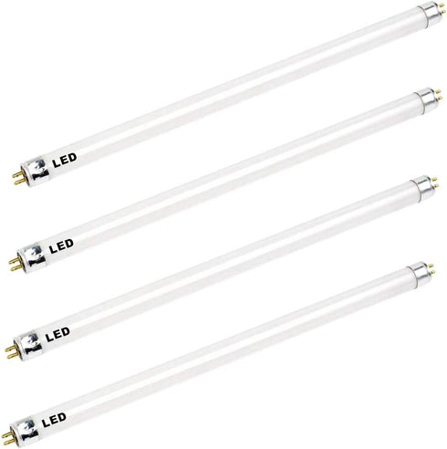 4 Pack T5 21 Inch LED F13T5CW LED Replacement Bulb F13T5 LED 9 Watts 920 Lumens Cool White 4100k F13 T5 13 Watt Bulb