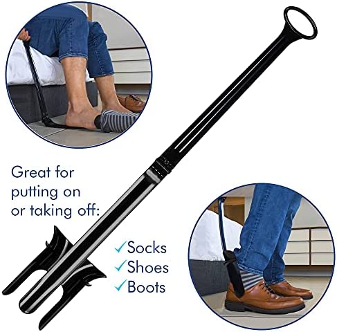 STAUBER Best Sock Aid and Shoe Horn
