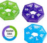 EZY DOSE Weekly Pill Organizer and Planner, Travel Pill Planner, 7-Sided, Colors May Vary