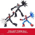 Spider-Man Marvel Bend and Flex Miles Morales Action Figure Toy, 6-Inch Flexible Figure, Includes Web Accessory, for Kids Ages 4 and Up , Black