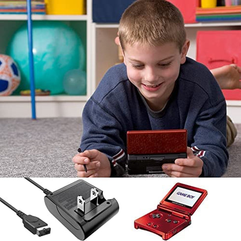 Gameboy Advance SP Charger, AC Adapter for Nintendo NDS and Game Boy Advance SP Power Charger, Wall Travel Charger Power Cord 5.2V 450mA for Nintendo DS Gameboy Advance Charger