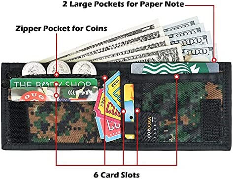 Rough Enough Kids Wallets for Boys Teen Camo