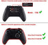 eXtremeRate Chameleon Classical Symbols Bumpers Triggers Dpad Thumbsticks Start Back ABXY Buttons Multi-Colors Luminated DTFS (DTF 2.0) LED Kit for Xbox One S/X Controller - Controller NOT Included