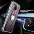 for Nokia 5.4 Case, Nokia 3.4 Case with Tempered Glass Screen Protector Clear Soft Shockproof Protective Phone Case Cover with 360 Degree Rotating Holder Kickstand for Nokia 5.4 / Nokia 3.4,Clear