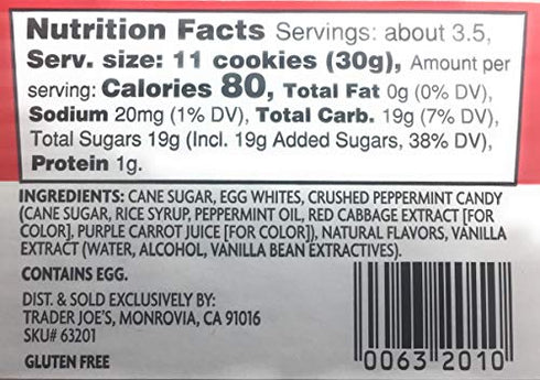 Trader Joe’s Mini Peppermint Meringues 4 oz