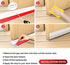 Suptikes 2 Pack Door Draft Stopper?Door Sweep for Exterior & Interior Doors,Door Bottom Seal Dust and Noise Insulation Weather Stripping Draft Guard Insulator, 1-4/5" W x 37" L,White