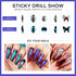 Morovan Chameleon Gel Nail Polish Kit with Base Coat & Top Coat - 4 Colors Chameleon Blue Green Orange Classic Black Polish Soak Off Rainbow Mood Phantom Chameleon Gel Nail Polish Kit Gift Box 10ml Each Bottle