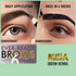 Mina ibrow Henna Medium Brown regular Pack for Hair Coloring (Effectively covers resistant grey hair)