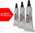Genie Screw Drive Lube – Reduce Noise with Only Recommended Lubricant Garage Door Openers, 0.25 oz. Each (3 Pack) -GLU-R, 9.00in. x 7.00in. x 0.60in, Original Version