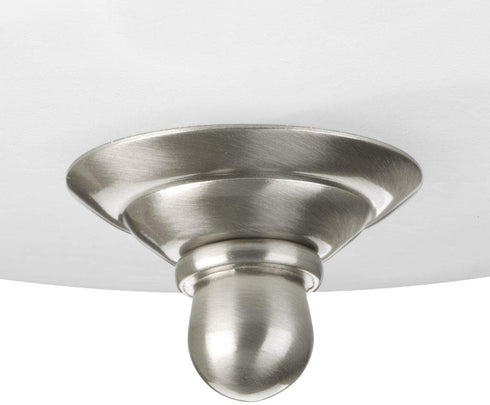 Progress Lighting P3925-09 Close-to-Ceiling, Nickel