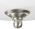 Progress Lighting P3925-09 Close-to-Ceiling, Nickel