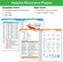 Global Datebooks 2022-2023 School Year Agenda and Academic Planner for Students and Teachers - 5.5x8.5 in Includes Resource Pages, Ruler, and Organizer Planning Stickers - Black Brick Cover