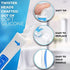 Healov Ear Wax Removal Tool with Spiral Twist Tip – Ear Wax Extraction Kit with Soft Stick Ear Cleaner Cleaning Aid, 16 Replacement Picker Heads – Auger Drill Extractor Earwax Remover Twister Wand
