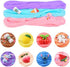 DUJUANHUA Slime Kit with 11 Pack Butter Slime,Include Watermelon, Coffee, Stitch, Peachybbies Slime Charms etc, Soft Stretch and Non-Sticky, DIY Scented Slime Toy, Stress Relief for Girls and Boys