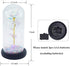 Birthday Gifts for Her/Women/Mom/Wife, Galaxy Rose Flower Gift with Led Light String , Best Anniversary Day Gifts for Her/Women/Mom/Wife (Foam White)