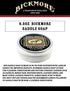 Bickmore Saddle Soap Plus - 6.5oz - Leather Cleaner & Conditioner with Lanolin - Restorer, Moisturizer, and Protector